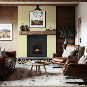 ElcoFire Lima 5 Inset Pellet Stove slim frame